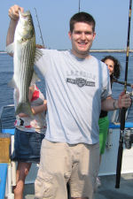 Steve with his 27 3/4 inch catch Steve with his 27 3/4 inch catch